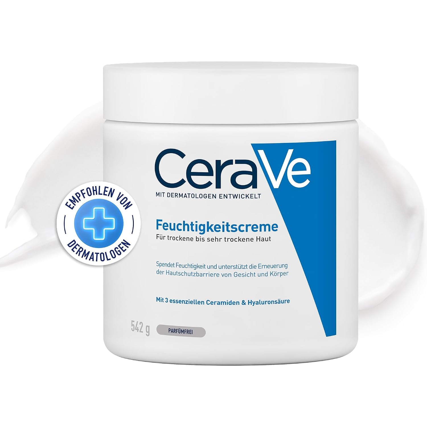 image:imageCeraVe Feuchtigkeitscreme fr trockene Haut Krper amp GesichtCreme