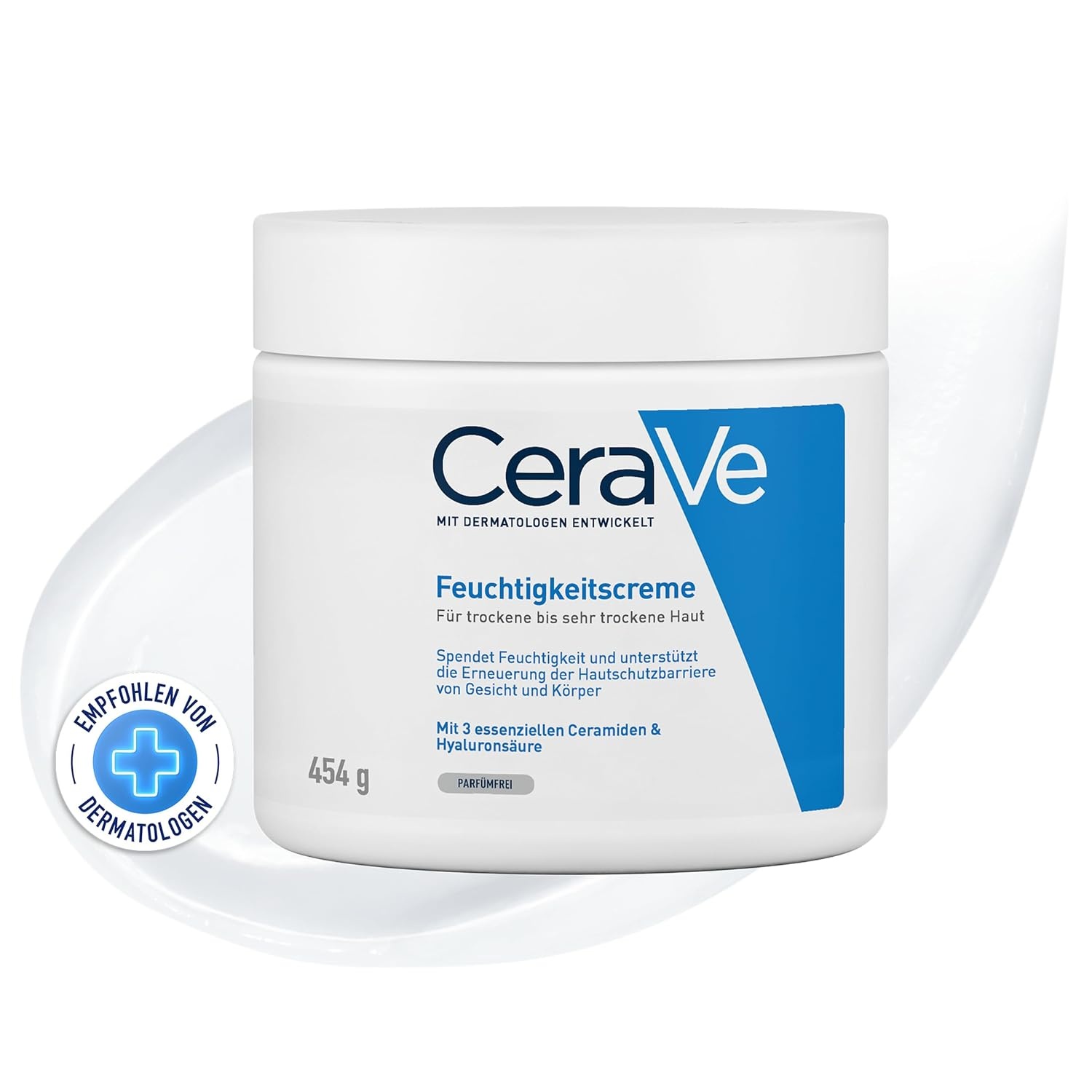 image:imageCeraVe Feuchtigkeitscreme fr trockene Haut Krper amp GesichtCreme