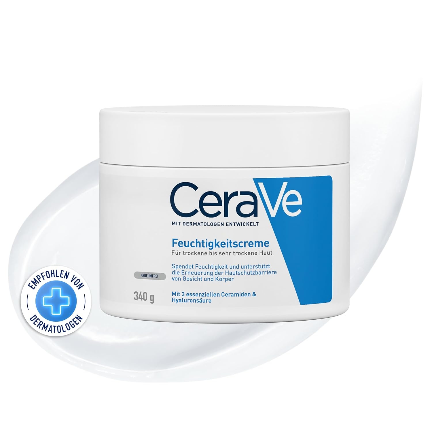 image:imageCeraVe Feuchtigkeitscreme fr trockene Haut Krper amp GesichtCreme