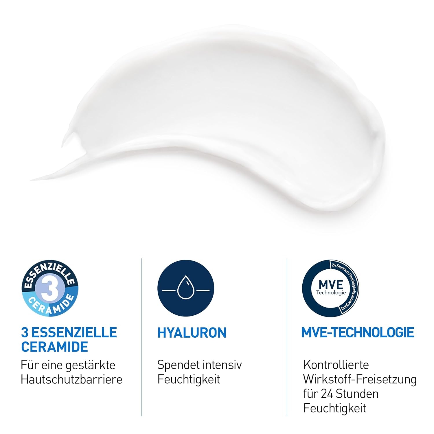 image:imageCeraVe Feuchtigkeitscreme fr trockene Haut Krper amp GesichtCreme