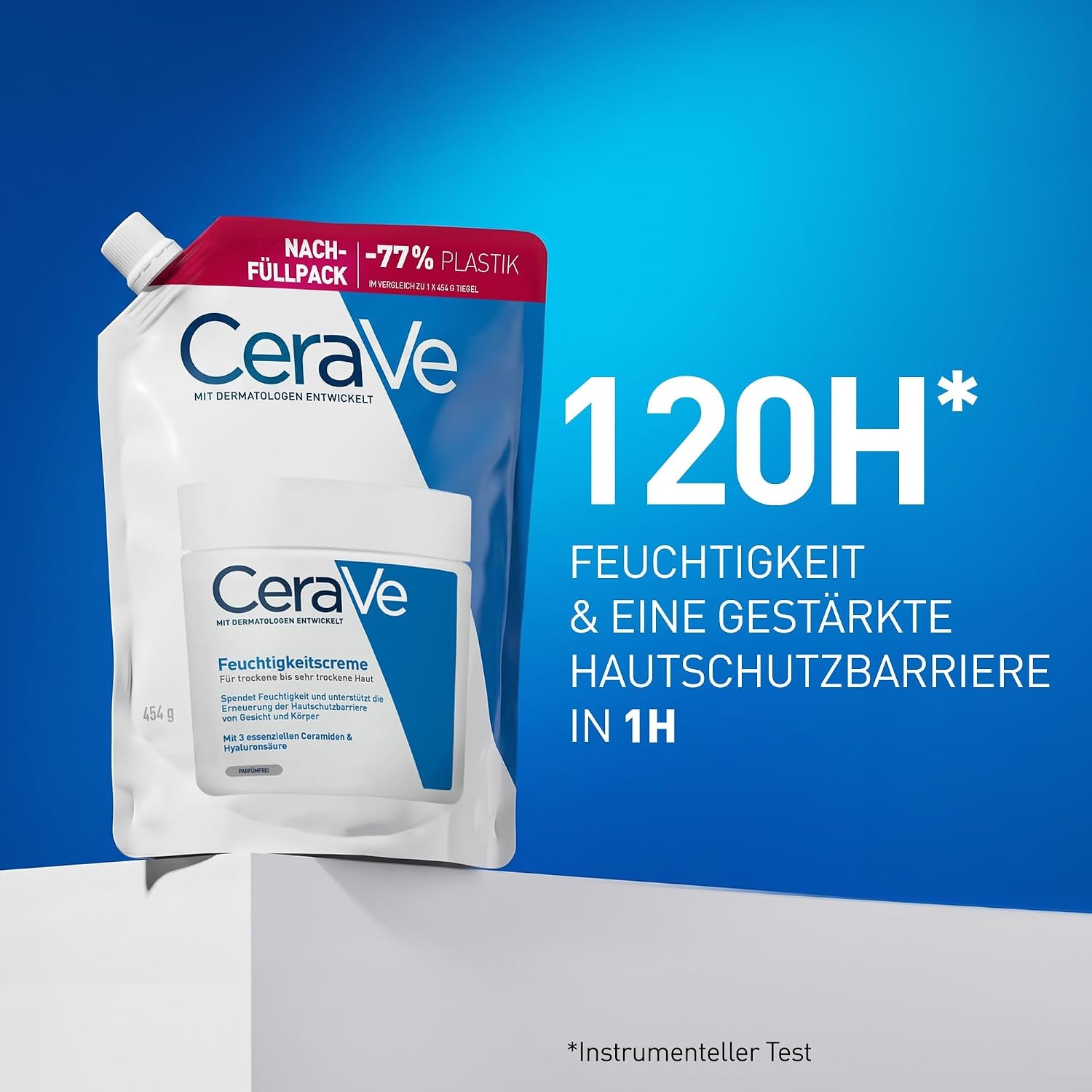 image:imageCeraVe Feuchtigkeitscreme fr trockene Haut Krper amp GesichtRefill
