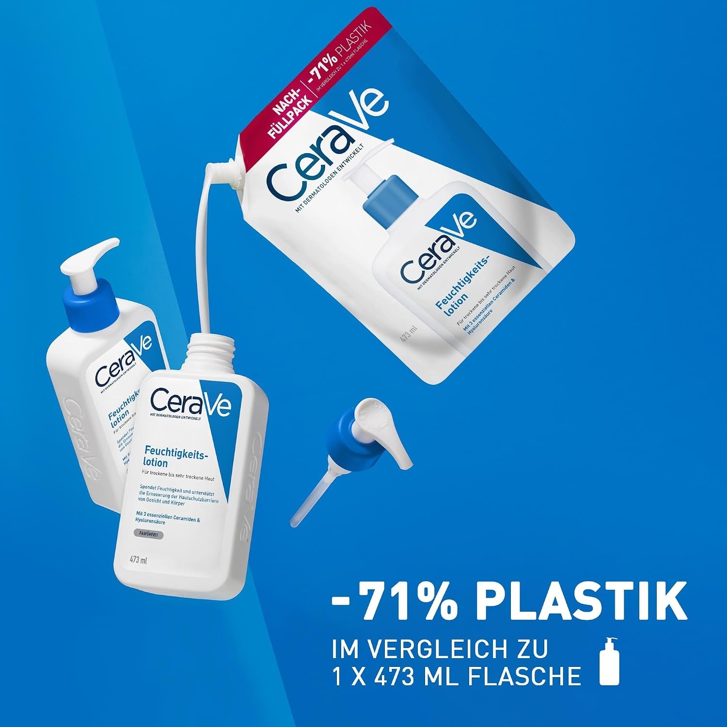 image:imageCeraVe Feuchtigkeitslotion fr trockene Haut Krper amp GesichtRefill