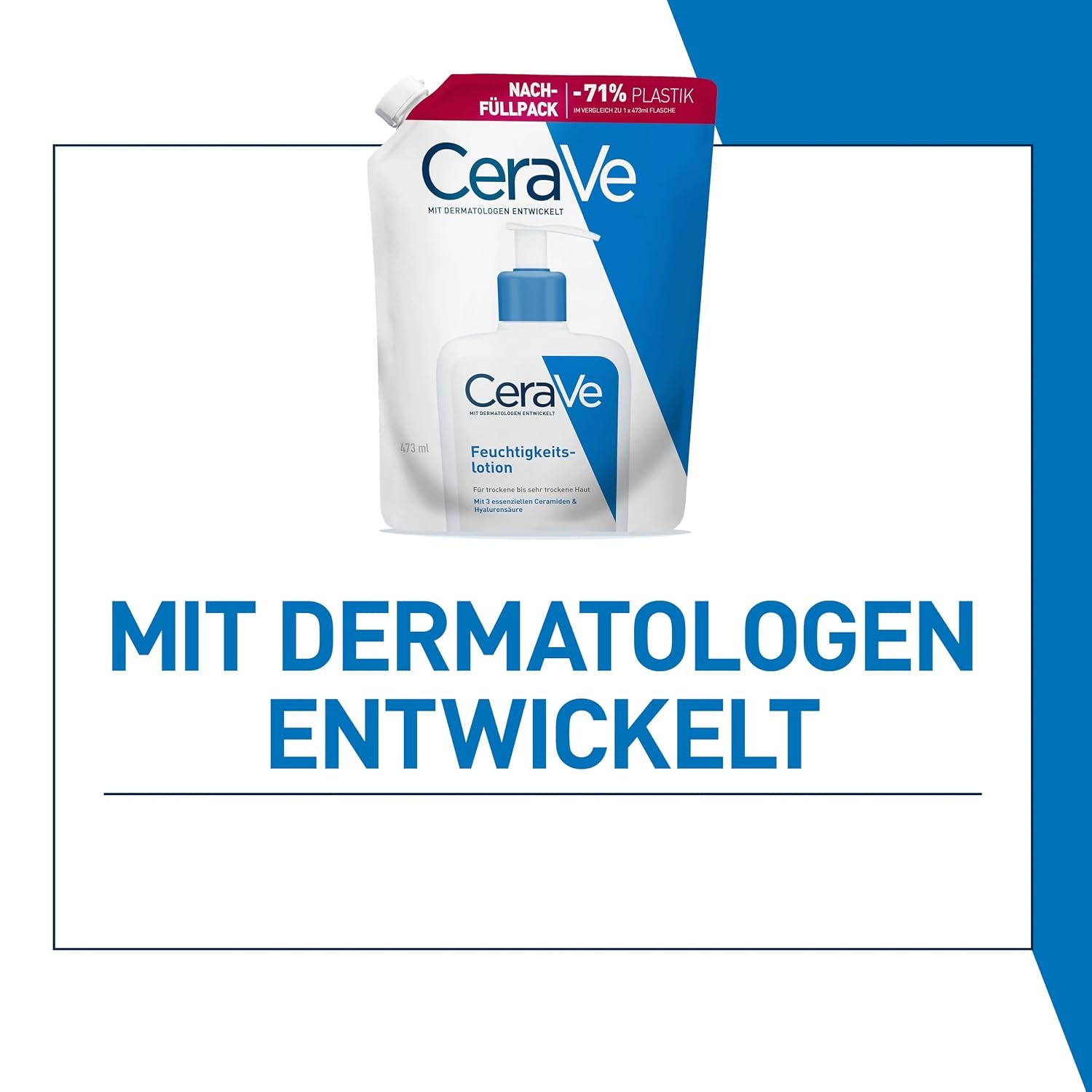 image:imageCeraVe Feuchtigkeitslotion fr trockene Haut Krper amp GesichtRefill
