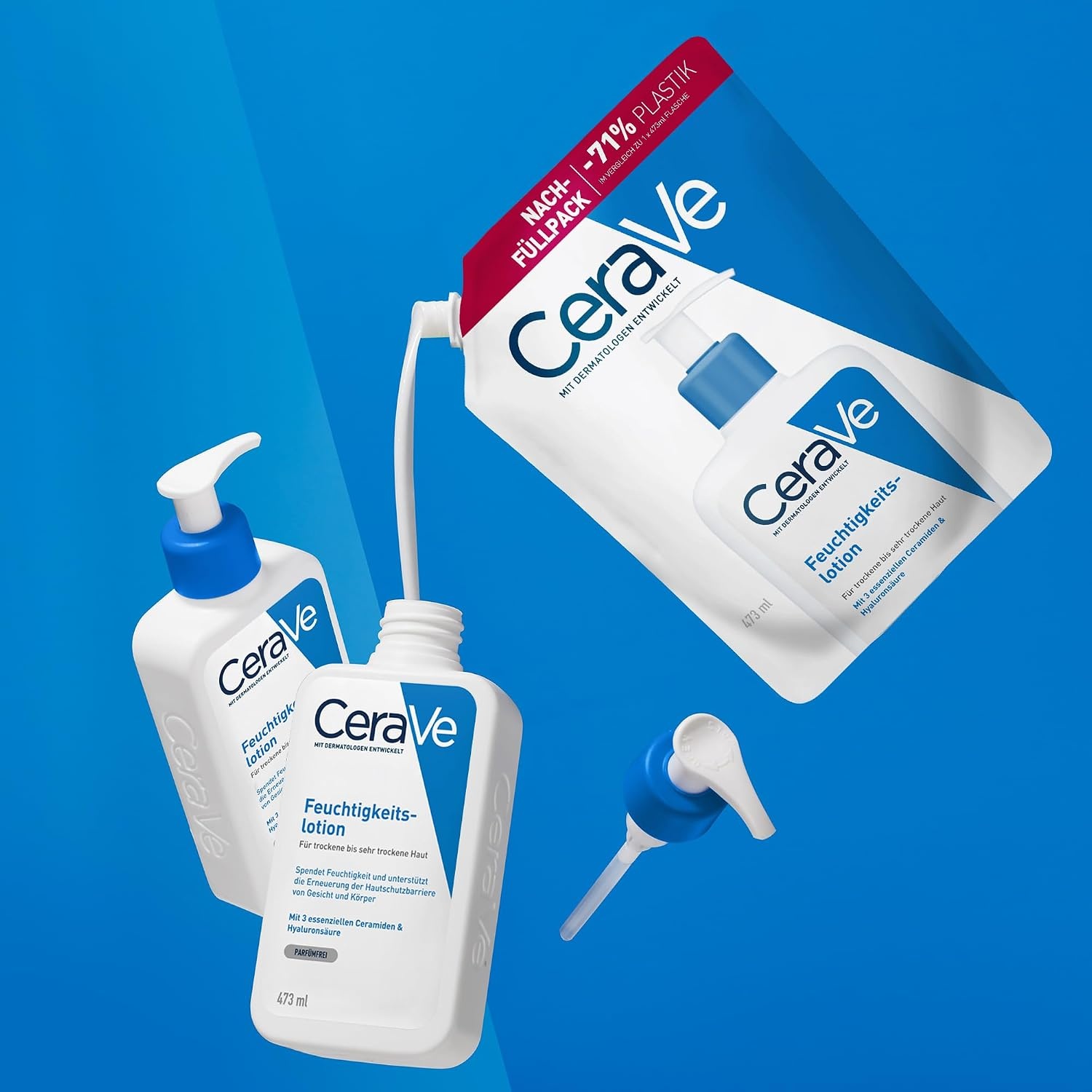 image:imageCeraVe Feuchtigkeitslotion fr trockene Haut Krper amp GesichtRefill
