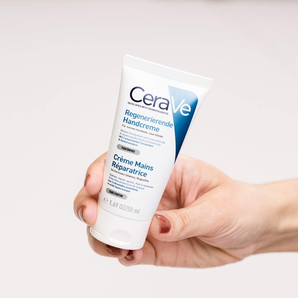 image:imageCeraVe Regenerierende Handcreme fr extrem trockene raue Hnde Mit Hyaluron und 3 essenziellen Ceramiden10 ml 5er Pack