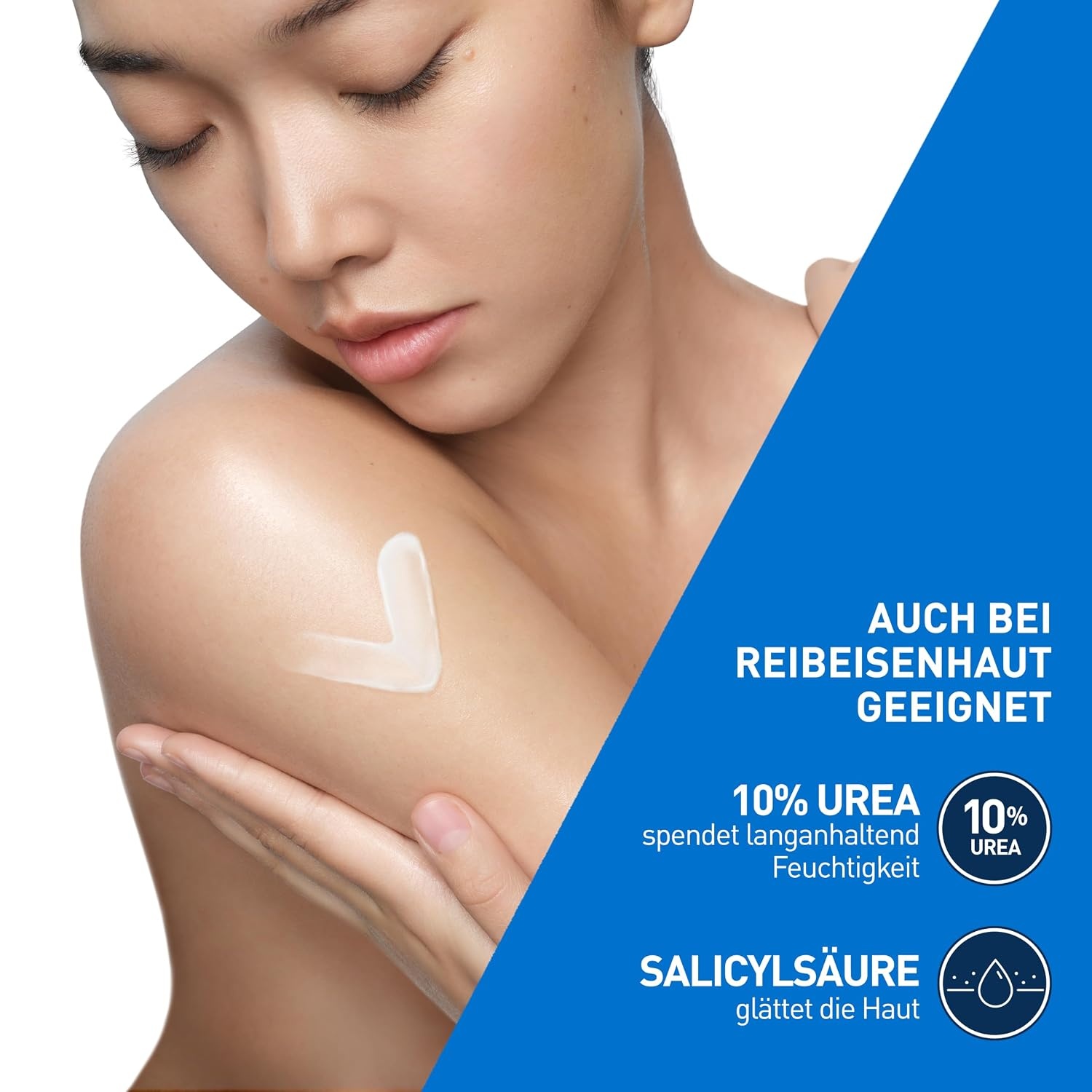 image:imageCeraVe SA Urea Glttende Feuchtigkeitscreme fr den Krper Creme fr trockene raue und unebene Haut Mit Urea Salicylsure Hyaluron und 3 essenziellen Ceramiden340 g