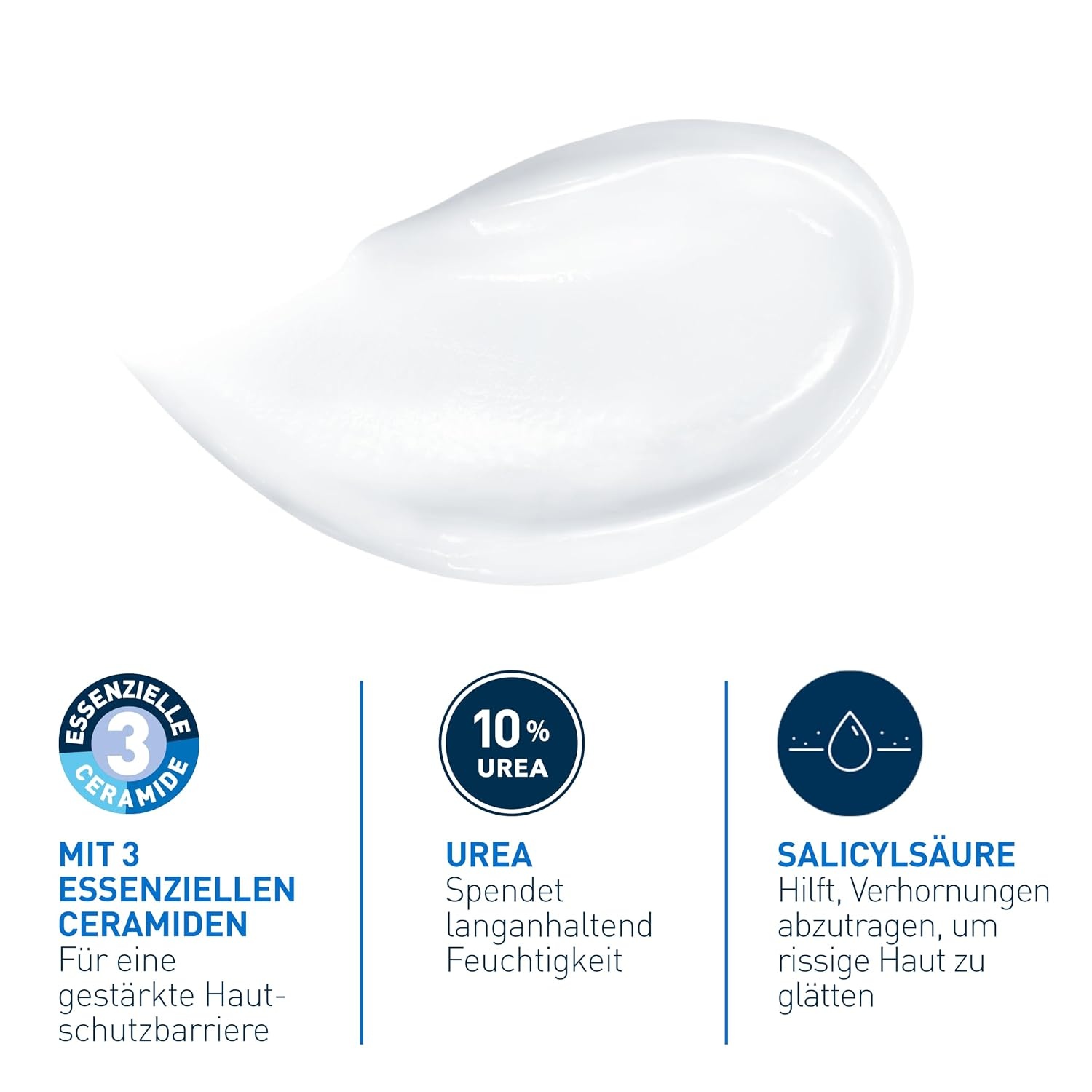 image:imageCeraVe SA Urea Glttende Feuchtigkeitscreme fr den Krper Creme fr trockene raue und unebene Haut Mit Urea Salicylsure Hyaluron und 3 essenziellen Ceramiden340 g