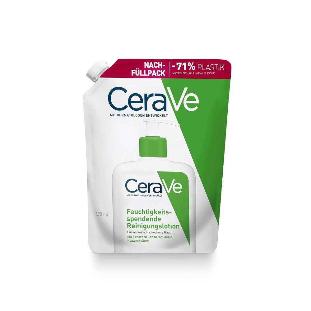 image:imageCeraVe Feuchtigkeitsspendende Reinigungslotion fr Gesicht amp KrperRefill