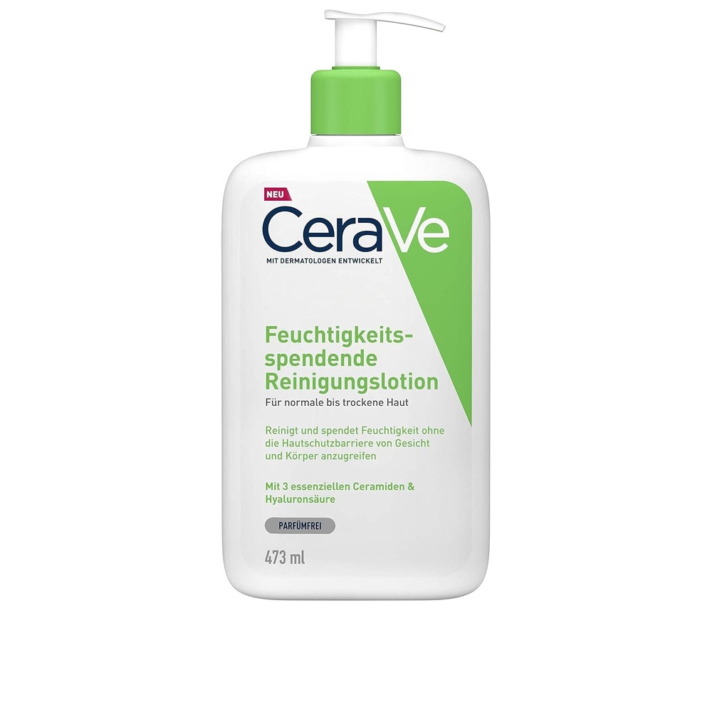 image:imageCeraVe Feuchtigkeitsspendende Reinigungslotion fr Gesicht und Krper Normale bis trockene Haut Mit Hyaluron und 3 essenziellen Ceramiden7883 ml 6er Pack